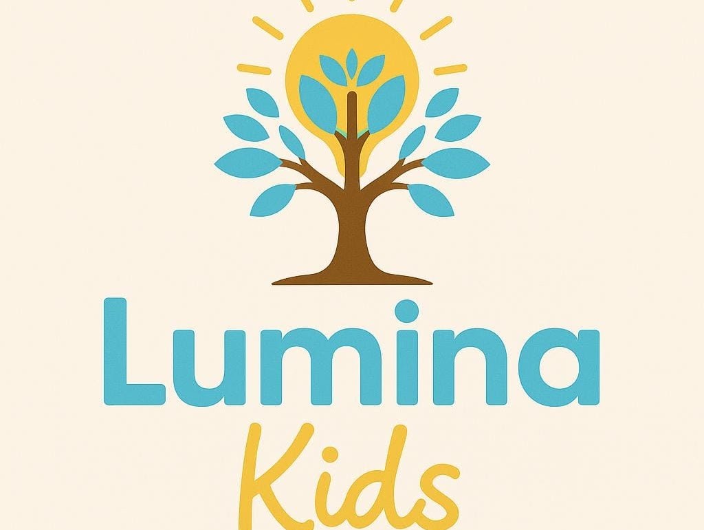 LuminaKids — drzewko logo